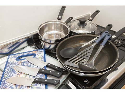 調理道具完備