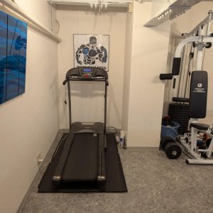 ジムもお御自由にお使いください。